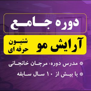 دوره جامع آرایش مو (شنیون)